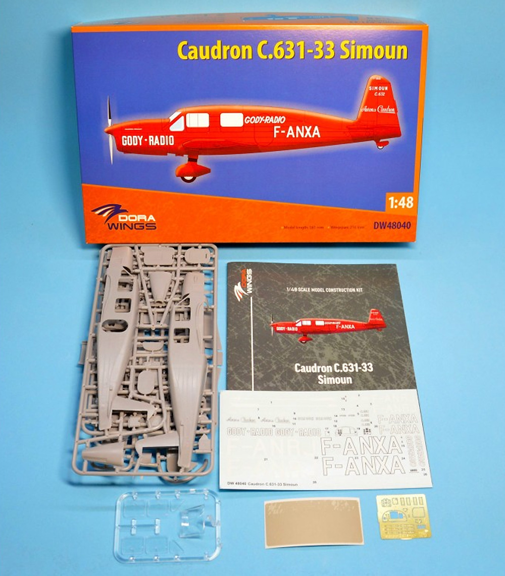 コードロン C.631-33 シムーン プラモデル (ドラ ウイングス 1/48 エアクラフト プラモデル No.DW48040) 商品画像_1