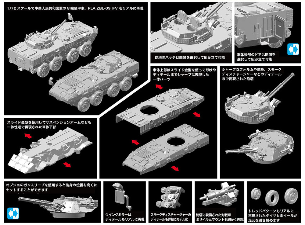 PLA ZBL-09 IVF プラモデル (ドラゴン 1/72 ARMOR PRO (アーマープロ) No.7682) 商品画像_1