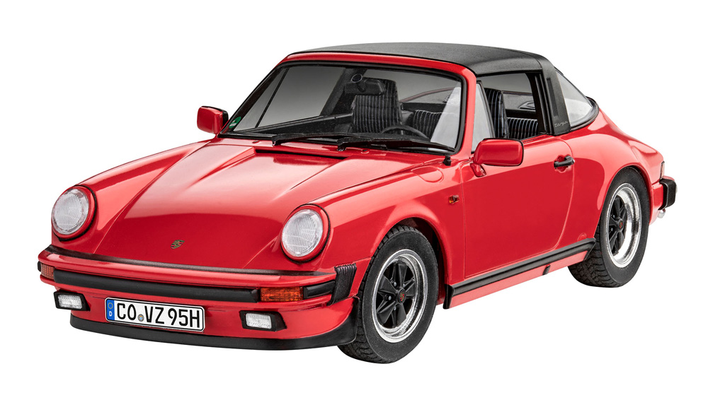 ポルシェ 911 カレラ 3.2 タルガ G-Model プラモデル (レベル カーモデル No.07689) 商品画像_2