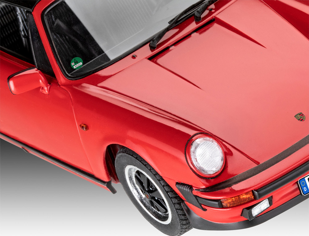 ポルシェ 911 カレラ 3.2 タルガ G-Model プラモデル (レベル カーモデル No.07689) 商品画像_4