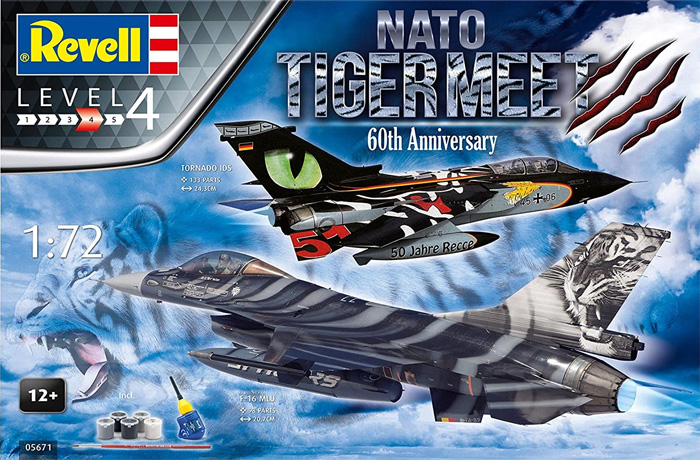 NATO タイガーミート 60周年記念 ギフトセット プラモデル (レベル 1/72 ミリタリー No.05671) 商品画像