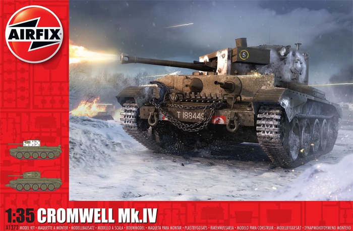 クロムウェル Mk.4 巡航戦車 プラモデル (エアフィックス 1/35 ミリタリー No.A1373) 商品画像