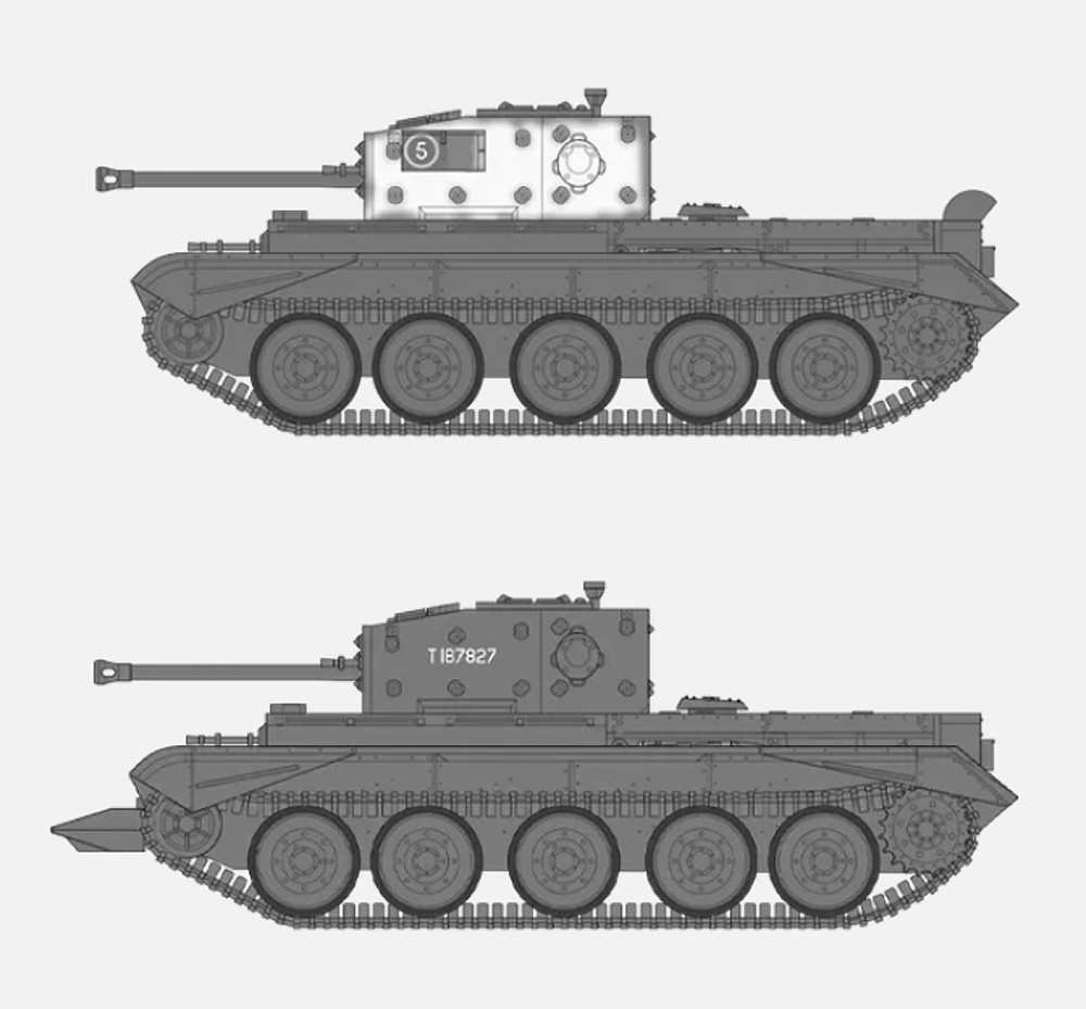 クロムウェル Mk.4 巡航戦車 プラモデル (エアフィックス 1/35 ミリタリー No.A1373) 商品画像_1