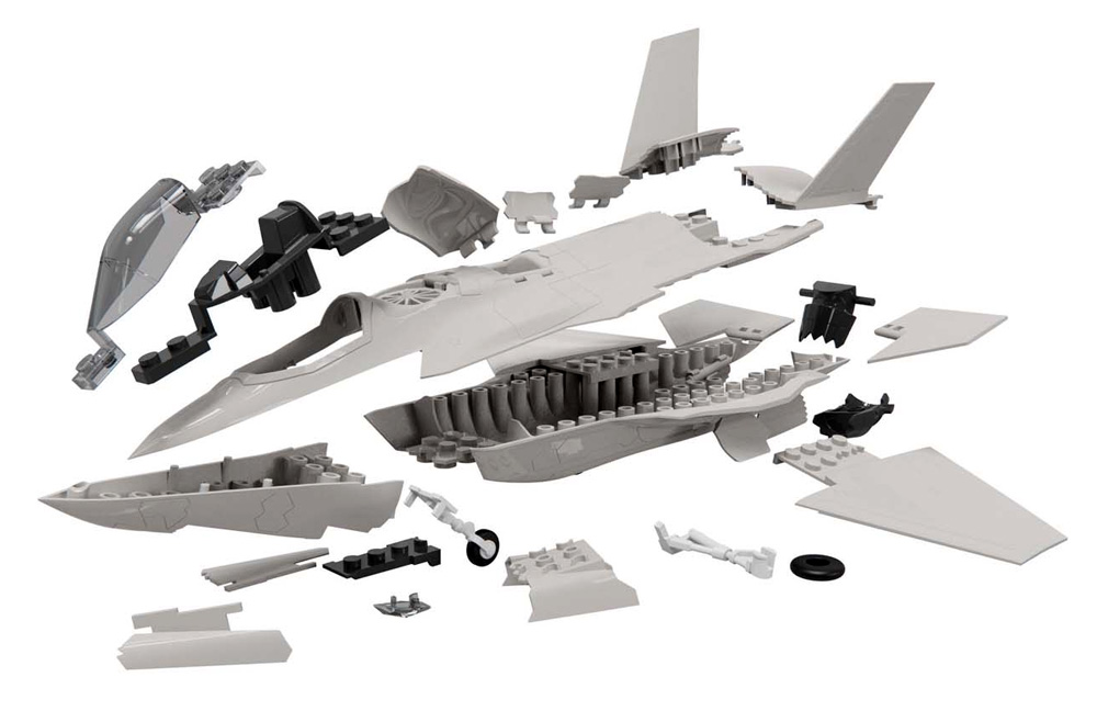 F-35B ライトニング 2 プラモデル (エアフィックス クイックビルド (QUICKBUILD) No.J6040) 商品画像_1