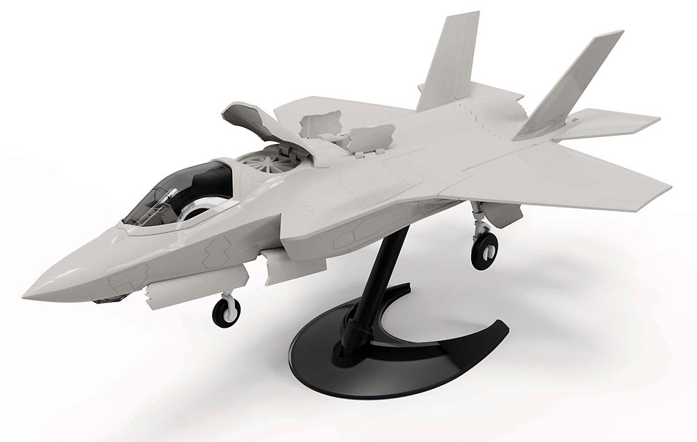 F-35B ライトニング 2 プラモデル (エアフィックス クイックビルド (QUICKBUILD) No.J6040) 商品画像_2