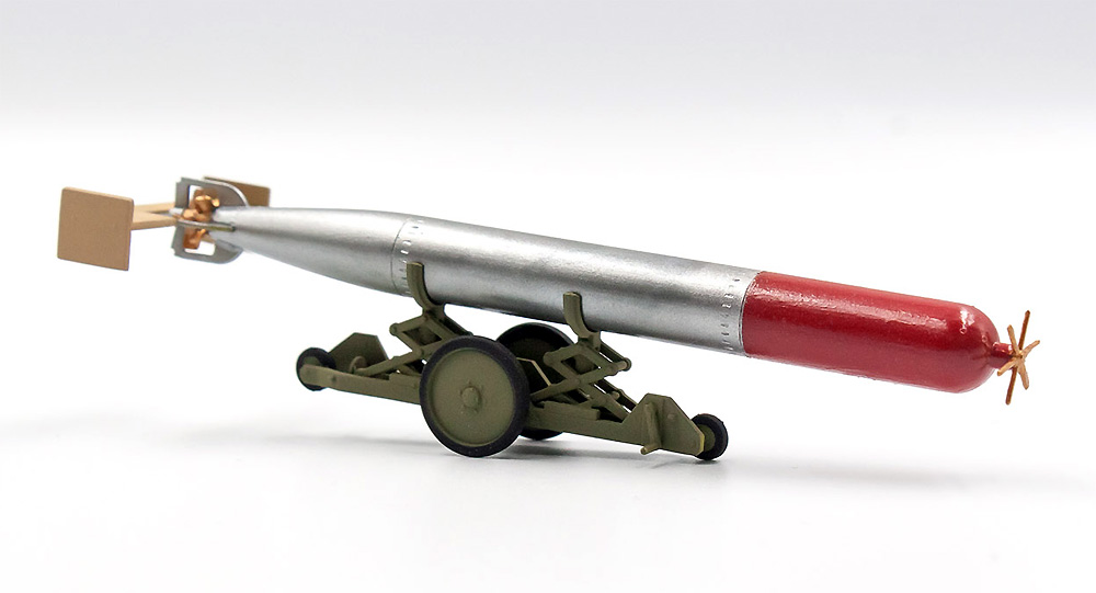 WW2 イギリス 魚雷牽引トレーラー プラモデル (ICM 1/48 エアクラフト プラモデル No.48405) 商品画像_2