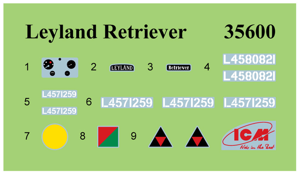 レイランド レトリバー GS トラック (WW2 イギリス トラック) プラモデル (ICM 1/35 ミリタリービークル・フィギュア No.35600) 商品画像_1