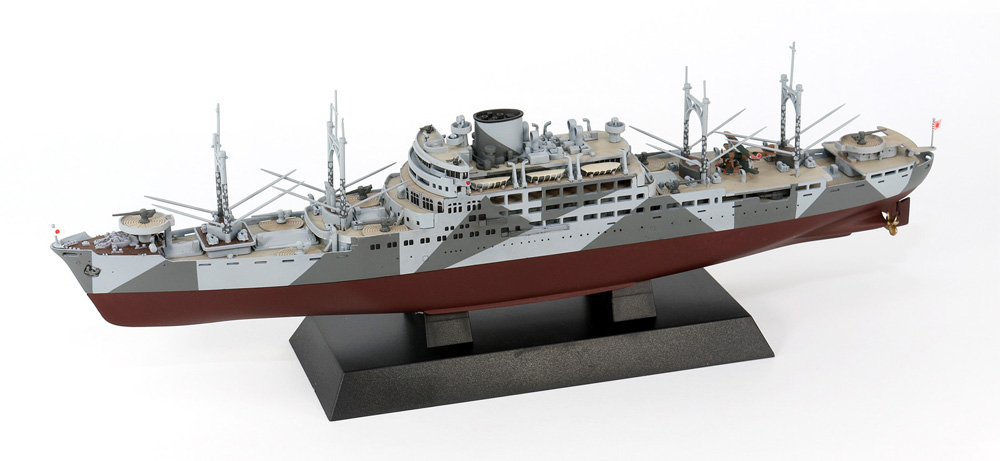 日本海軍 特設巡洋艦 愛国丸 1941 プラモデル (ピットロード 1/700 スカイウェーブ W シリーズ No.W238) 商品画像_3