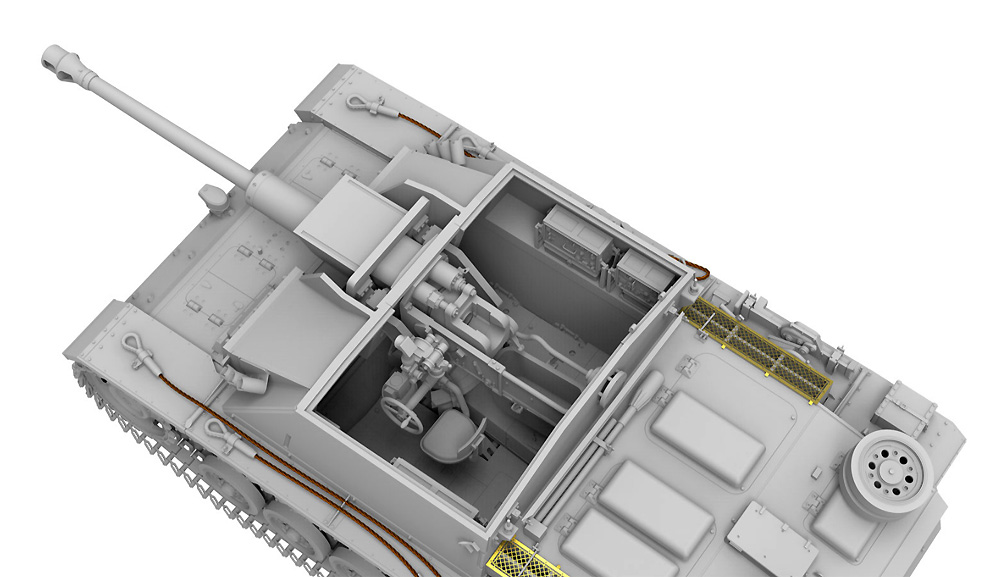 3号突撃砲G型 初期型 プラモデル (ダス ヴェルク 1/16 ミリタリー No.DW16001) 商品画像_4