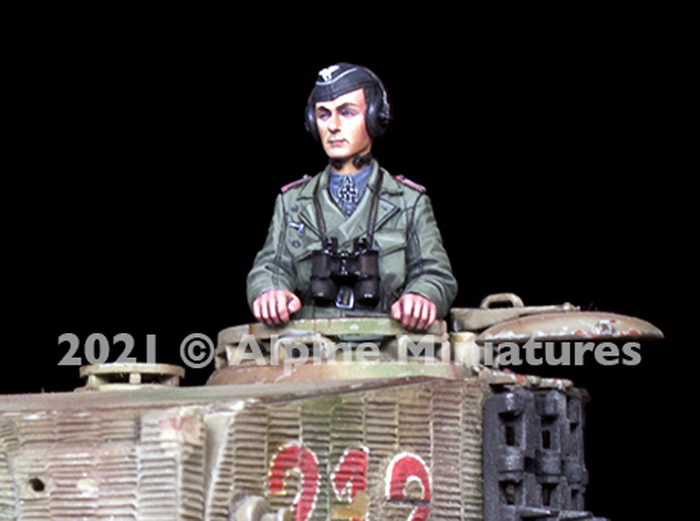 WW2 ドイツ 国防軍 パンツァーエース レジン (アルパイン 1/35 フィギュア No.AM35290) 商品画像_1