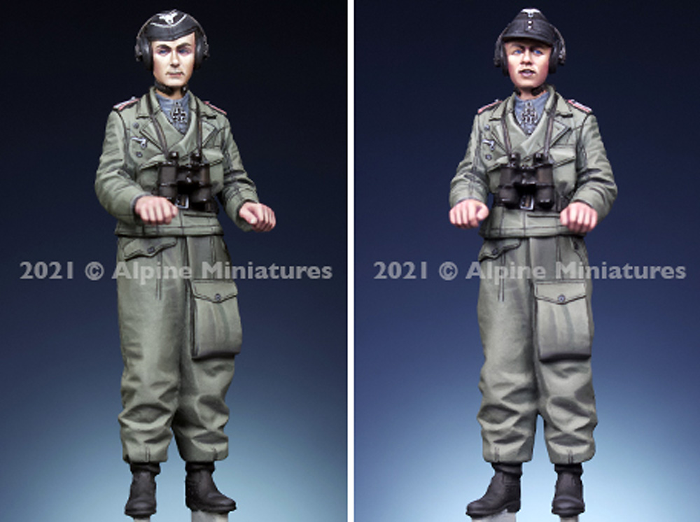 WW2 ドイツ 国防軍 パンツァーエース レジン (アルパイン 1/35 フィギュア No.AM35290) 商品画像_3