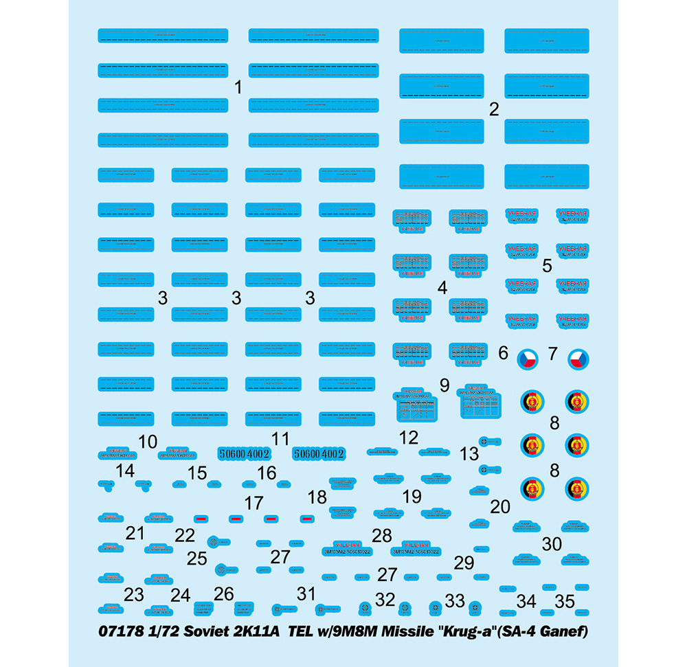 ソビエト 2K11A 対空ミサイルシステム クルーグA プラモデル (トランペッター 1/72 AFVシリーズ No.07178) 商品画像_2