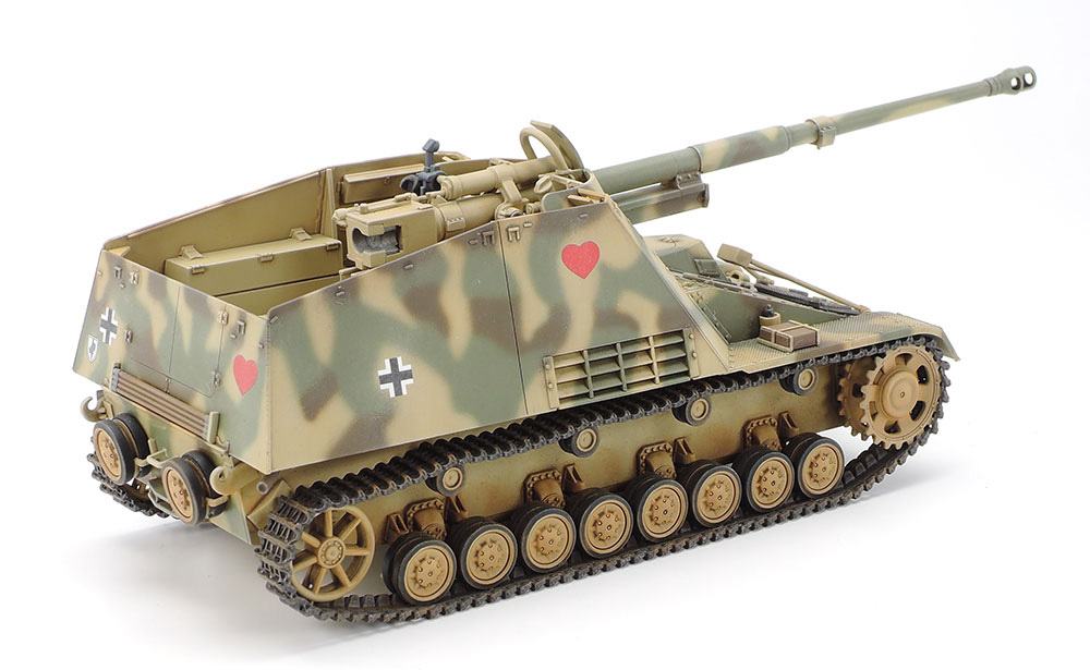 ドイツ 重対戦車自走砲 ナースホルン プラモデル (タミヤ 1/48 ミリタリーミニチュアシリーズ No.100) 商品画像_4