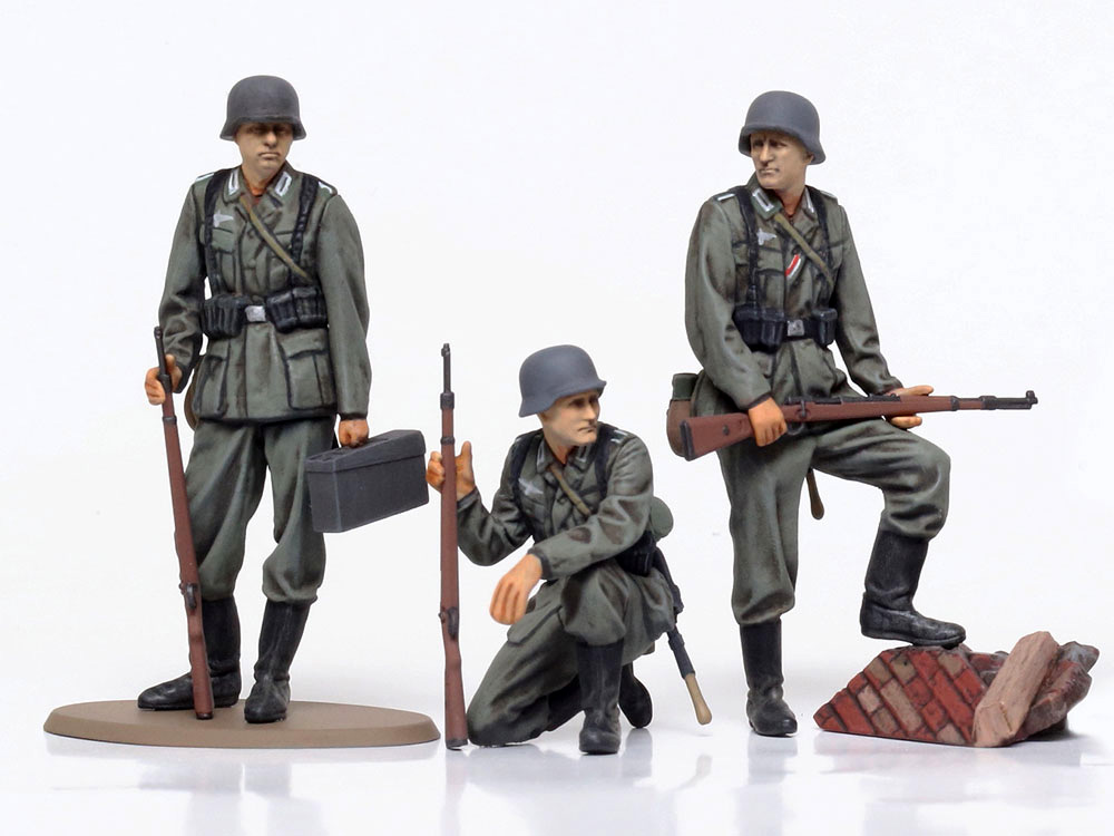 WW2 ドイツ歩兵セット プラモデル (タミヤ 1/48 ミリタリーミニチュアシリーズ No.102) 商品画像_1