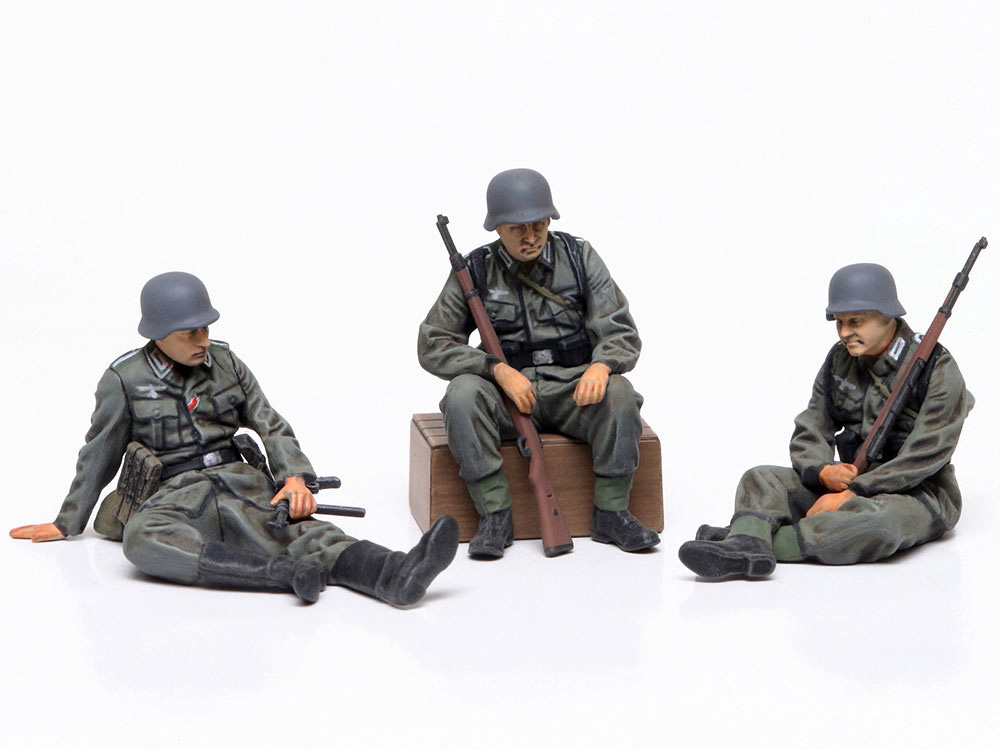 WW2 ドイツ歩兵セット プラモデル (タミヤ 1/48 ミリタリーミニチュアシリーズ No.102) 商品画像_2