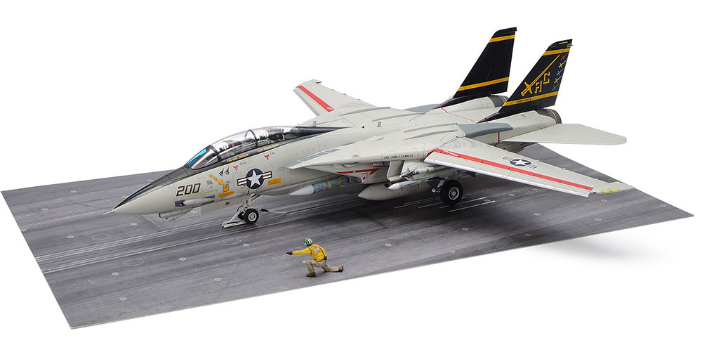 グラマン F-14A トムキャット 後期型 発艦セット プラモデル (タミヤ 1/48 傑作機シリーズ No.122) 商品画像_3