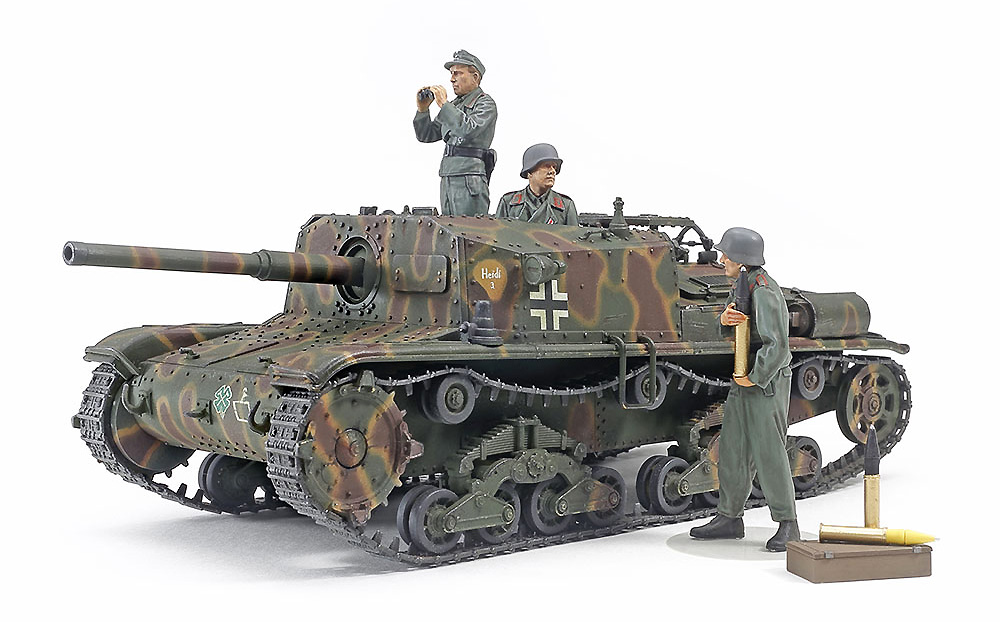 セモベンテ M42 da75/34 ドイツ軍仕様 プラモデル (タミヤ タミヤ イタレリ シリーズ No.37029) 商品画像_2