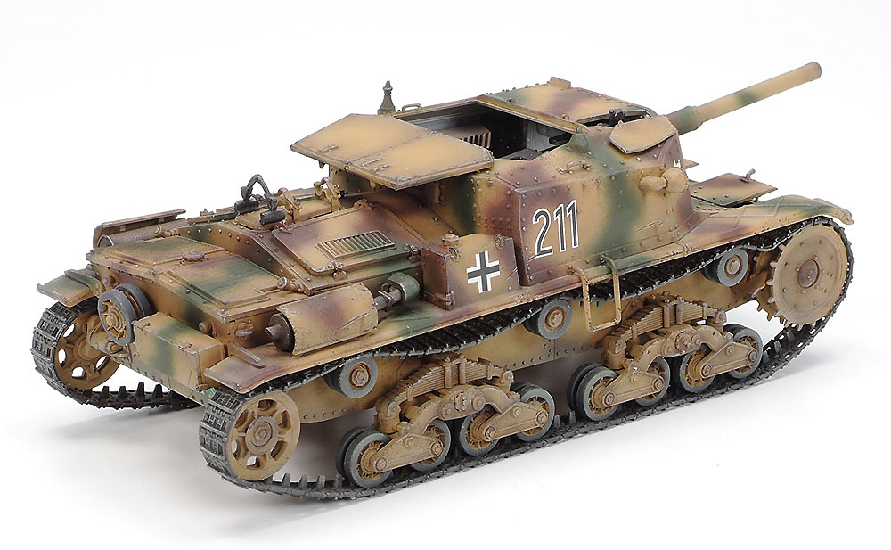 セモベンテ M42 da75/34 ドイツ軍仕様 プラモデル (タミヤ タミヤ イタレリ シリーズ No.37029) 商品画像_3