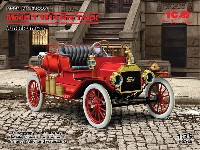 ICM 1/35 ミリタリービークル・フィギュア Ｔ型フォード 1914 消防車