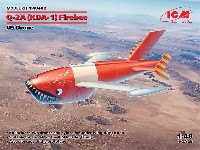 ICM 1/48 エアクラフト プラモデル KDA-1(Q-2A) ファイアビー アメリカ ドローン