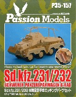 Sd.Kfz.231/232 8輪重装甲車 エッチングパーツセット (タミヤ用)