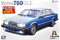 イタレリ 1/24 カーモデル ボルボ 760 GLE (日本語説明書付き)