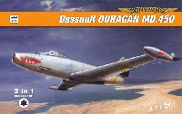 ミニウイング 1/144 インジェクションキット ダッソー ウーラガン MD.450 イスラエル 2in1