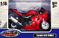 童友社 ダイキャストモーターサイクル スズキ GSX-R1000 レッド