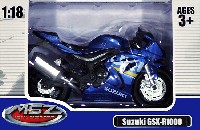 童友社 ダイキャストモーターサイクル スズキ GSX-R1000 ブルー