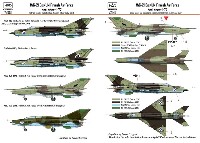 HAD MODELS 1/72 デカール MiG-21Bis/UM フィンランド空軍 デカール