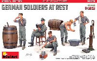 ミニアート 1/35 WW2 ミリタリーミニチュア ドイツ軍兵士 休憩中 スペシャルエディション