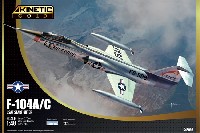 キネティック 1/48 エアクラフト プラモデル F-104A/C スターファイター USAF