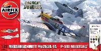 Me262A-1A & P-51D マスタング ドッグファイトダブル