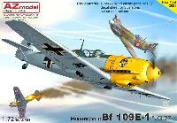 AZ model 1/72 エアクラフト プラモデル メッサーシュミット Bf109E-1 JG.27